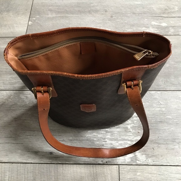 CÉLINE Vintage Macadam Bucket Bag - Picture 5 of 14